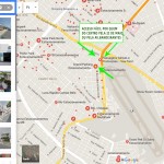 O Google Maps para estacionar em Congonhas